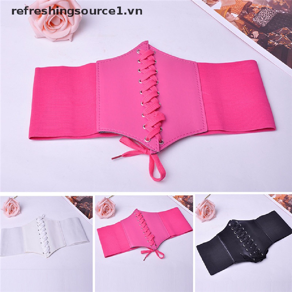 {FC} Cincher Đai nịt bụng định hình eo eo thon có dây đeo rộng 5 màu cho nữ {refreshingsource1.vn}