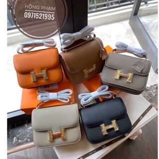 Túi xách nữ túi Hm khoá chữ H sz 19 chuẩn super ( ảnh thật )