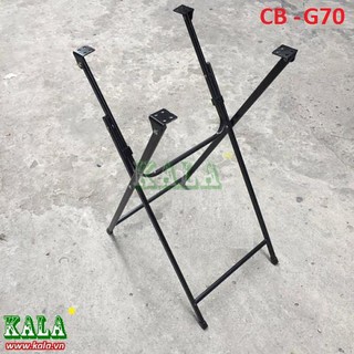 Chân bàn sắt Kala gấp gọn cho bàn cafe