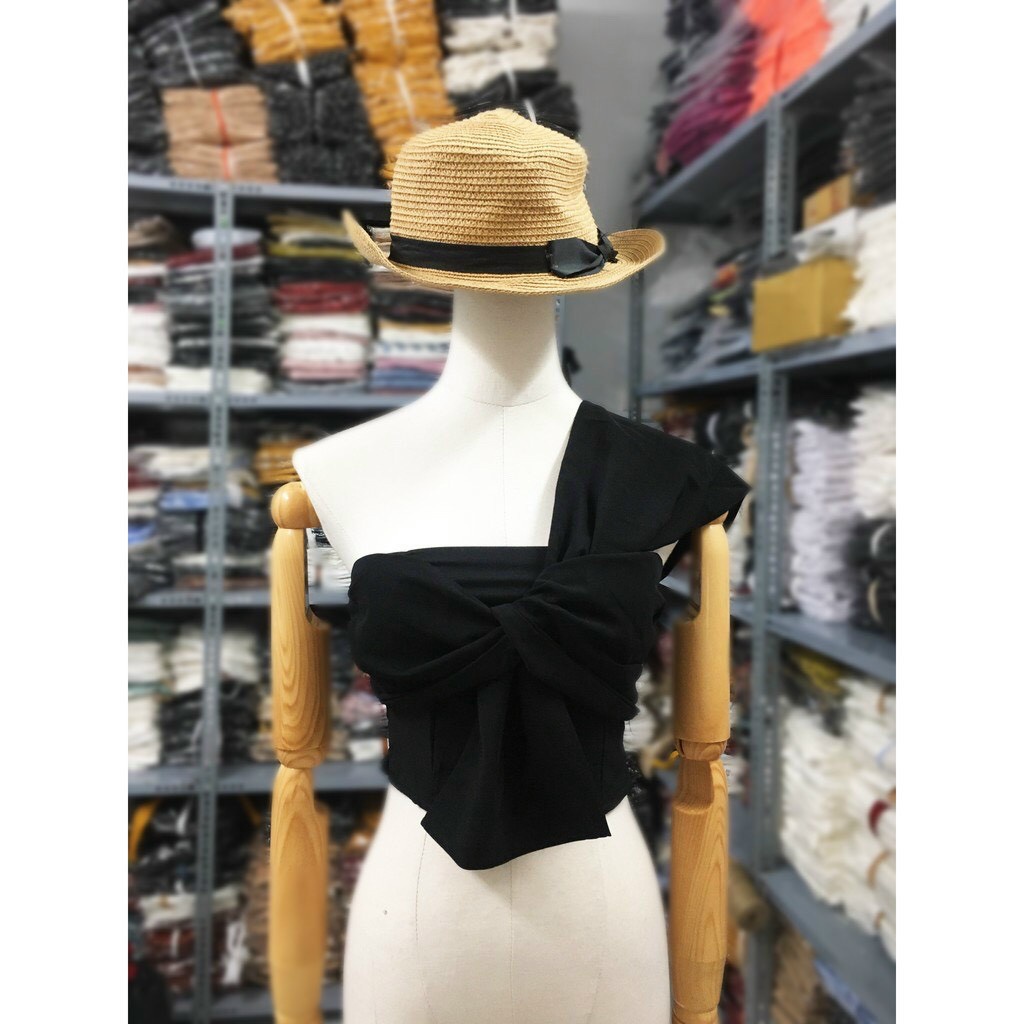 Áo Nơ Bắt Chéo,Áo Trễ Vai Kiểu Sang Chảnh,LY STORE