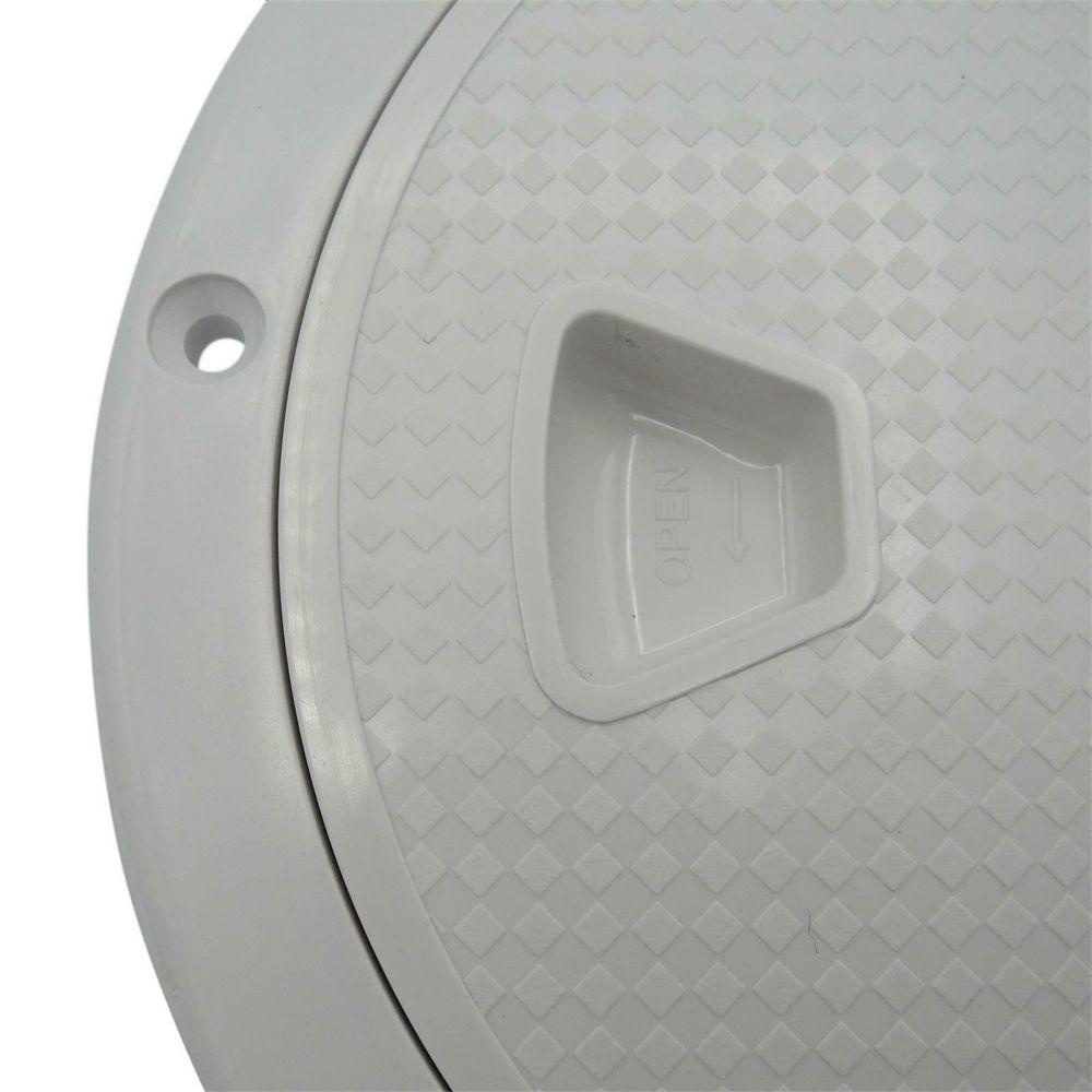 MAYSHOW Vỏ Bọc Bảng Điều Khiển Chống Trượt Hình Tròn 4 Inch Màu Trắng