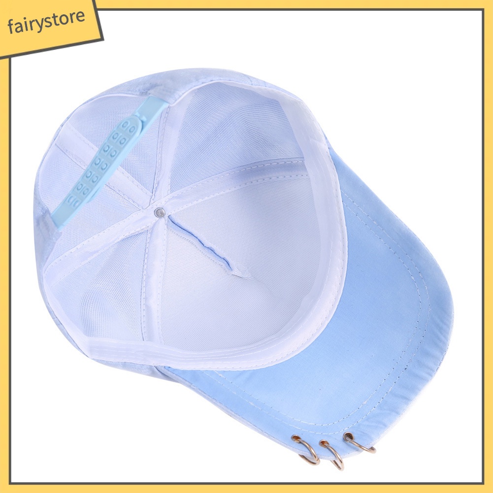 Mũ Lưỡi Trai Phối Lưới Hoạ Tiết Bướm Cho Nữ