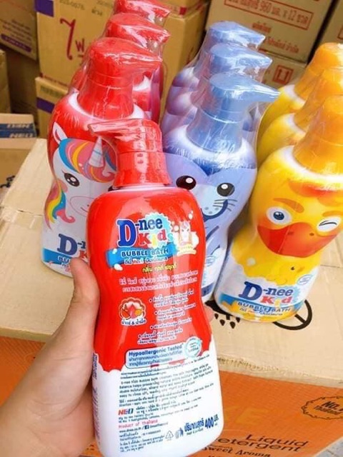 Sữa tắm gội DNEE KID thái lan 400ml cho bé