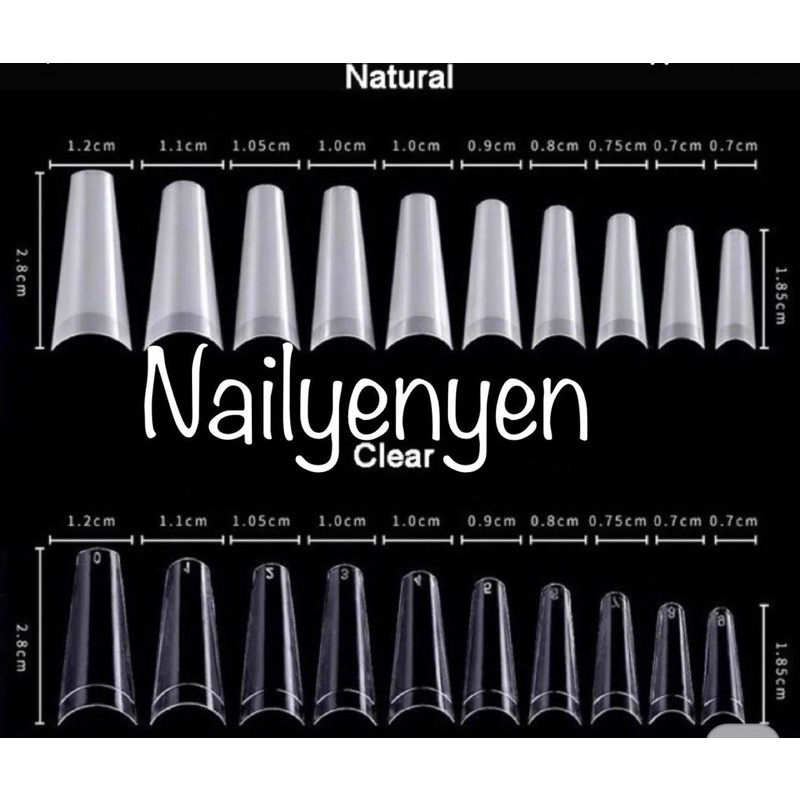 Móng nối tay from thang hàn quốc