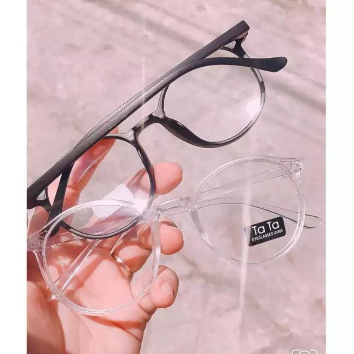 Kính giả cận ♥️FREESHIP♥️ Mắt kính giả cận TATA MÈO nhựa êm siêu hot, đủ màu | BigBuy360 - bigbuy360.vn