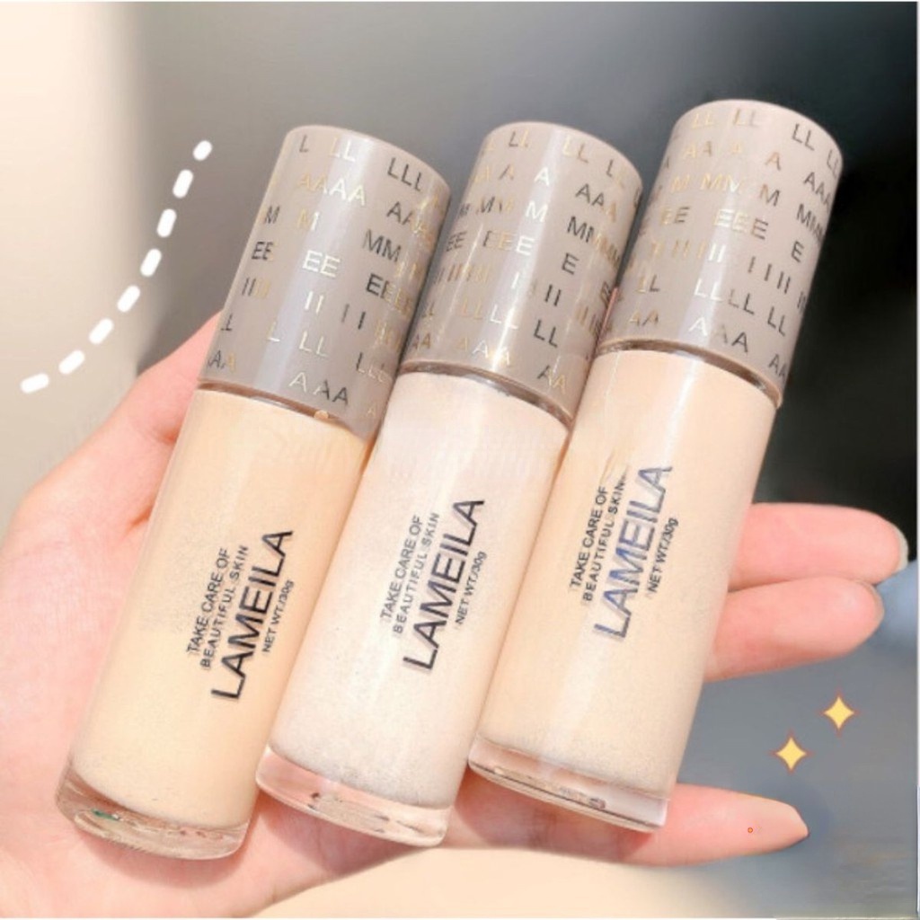 Kem Nền Dạng Lỏng Màu Lì Lâu Trôi Kem Nền Dạng Lỏng Tự Nhiên Dưỡng Ẩm Và Sửa Chữa