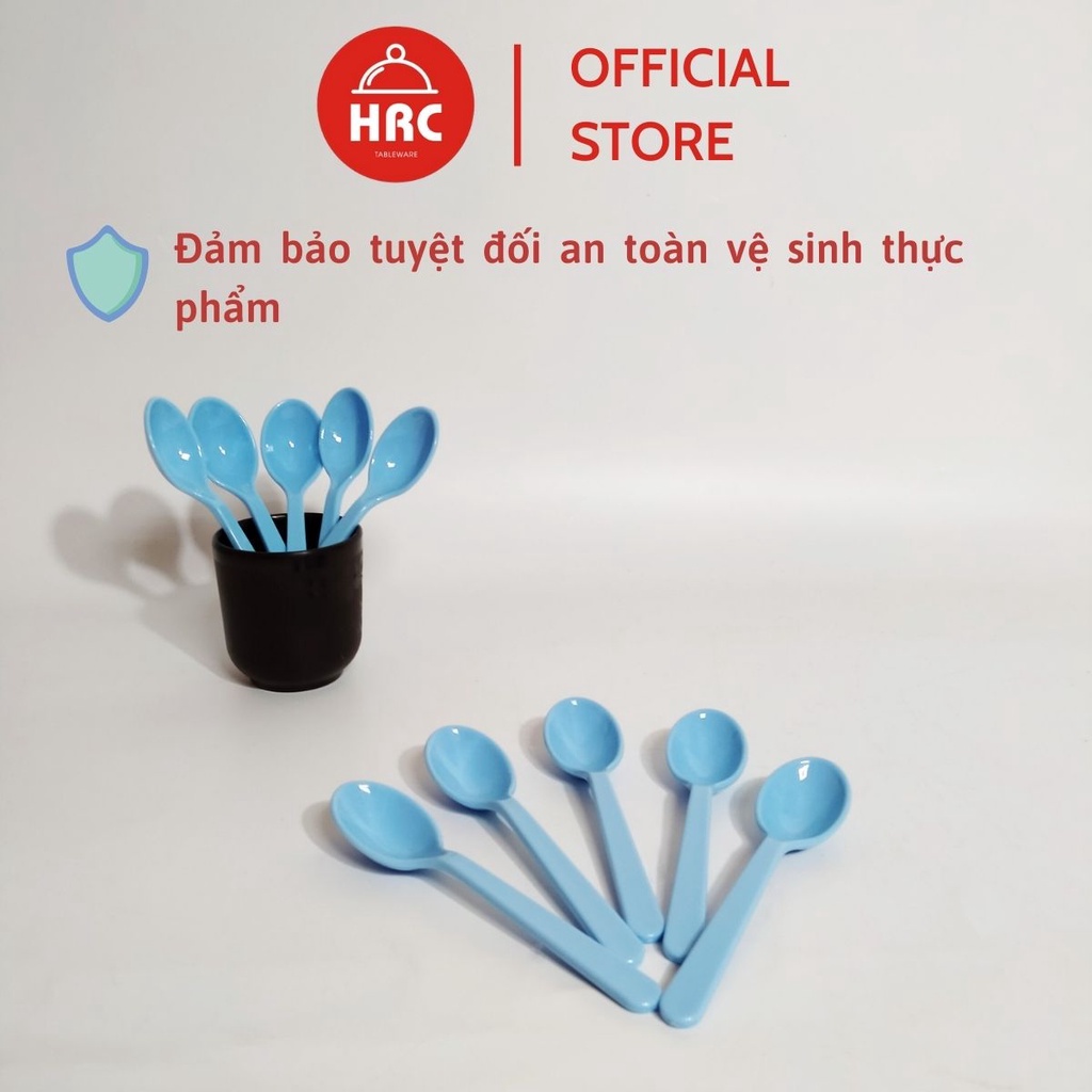 Thìa ăn dặm cho bé (Siêu Rẻ) Thìa nhựa sinh tố, cafe, nước trái cây Song Long 2749 2750