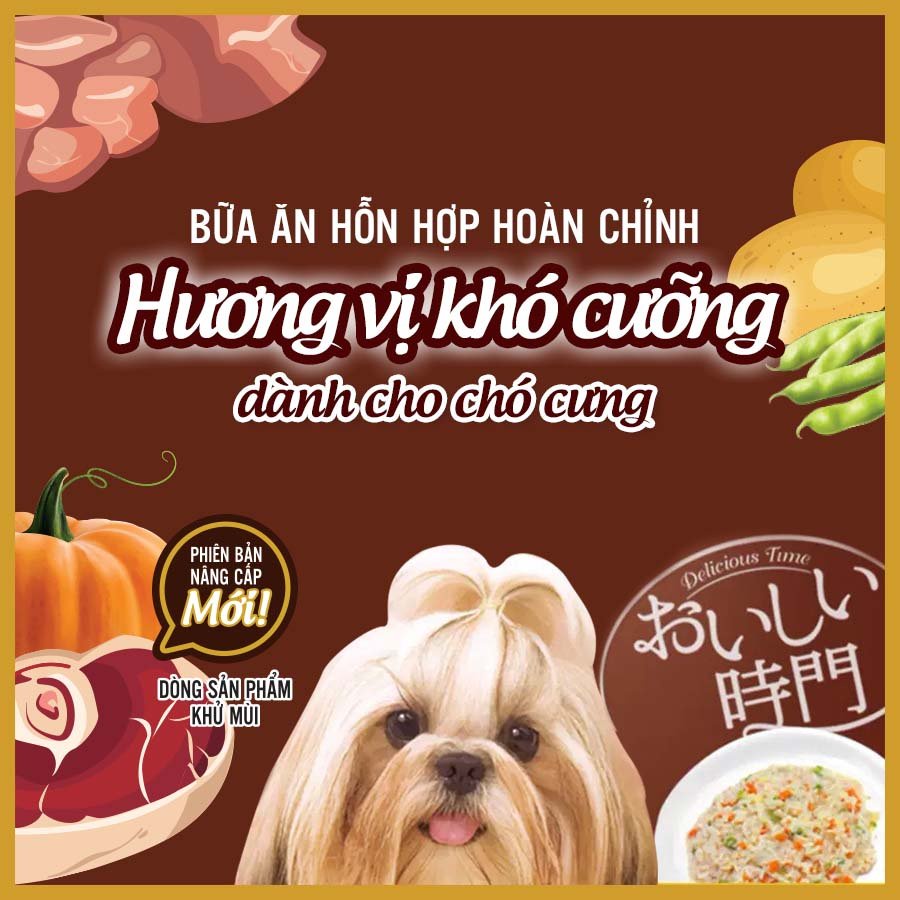 Pate cho chó - Thịt gà đóng gói Doggyman túi 70g