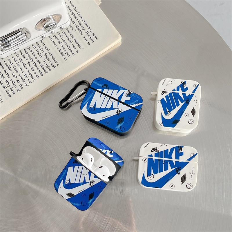 Vỏ Bảo Vệ Hộp Sạc Tai Nghe Airpods 1/2 pro airpods 3 Apple bluetooth Không Dây Chất Liệu Silicon Mềm Họa Tiết Nika