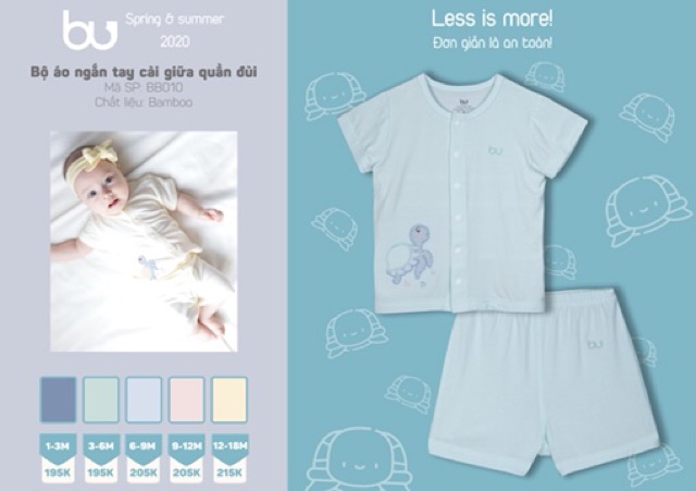 Bộ bu cài giữa thêu rùa, hà mã cho bé