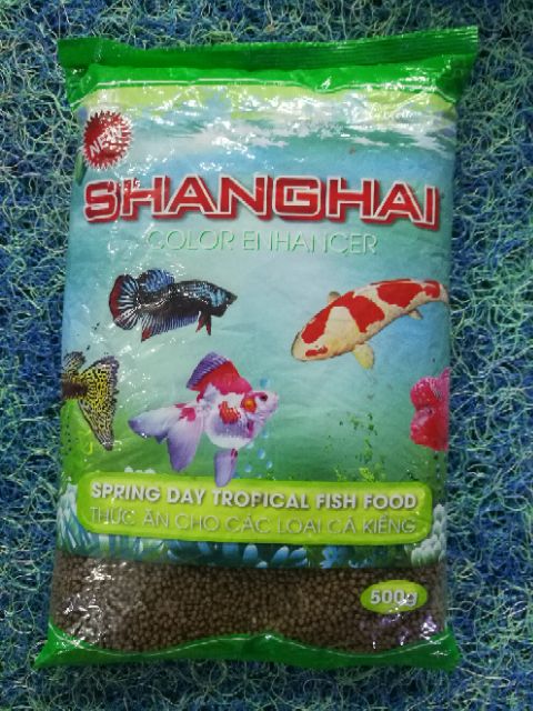Thức ăn cho cá hàng Việt Nam gói 500gram