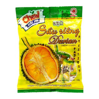 Kẹo mềm chew hải hà hương sầu riêng