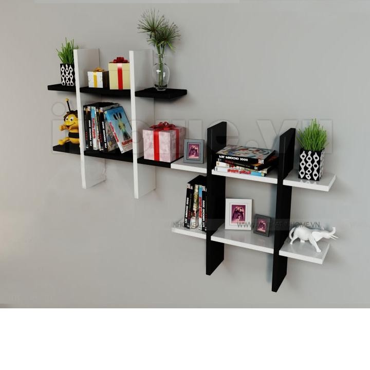 Bộ gồm 2 Kệ trang trí dấu thăng