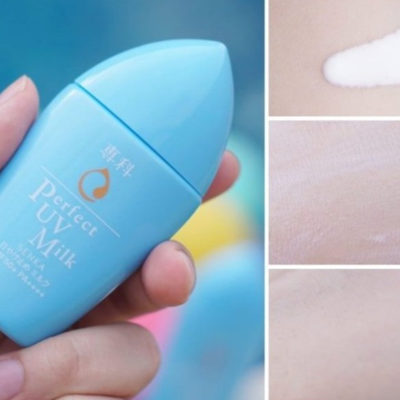 Kem Chống Nắng Dạng Sữa Senka Perfect UV Milk SPF 50+/PA++++ 40ml