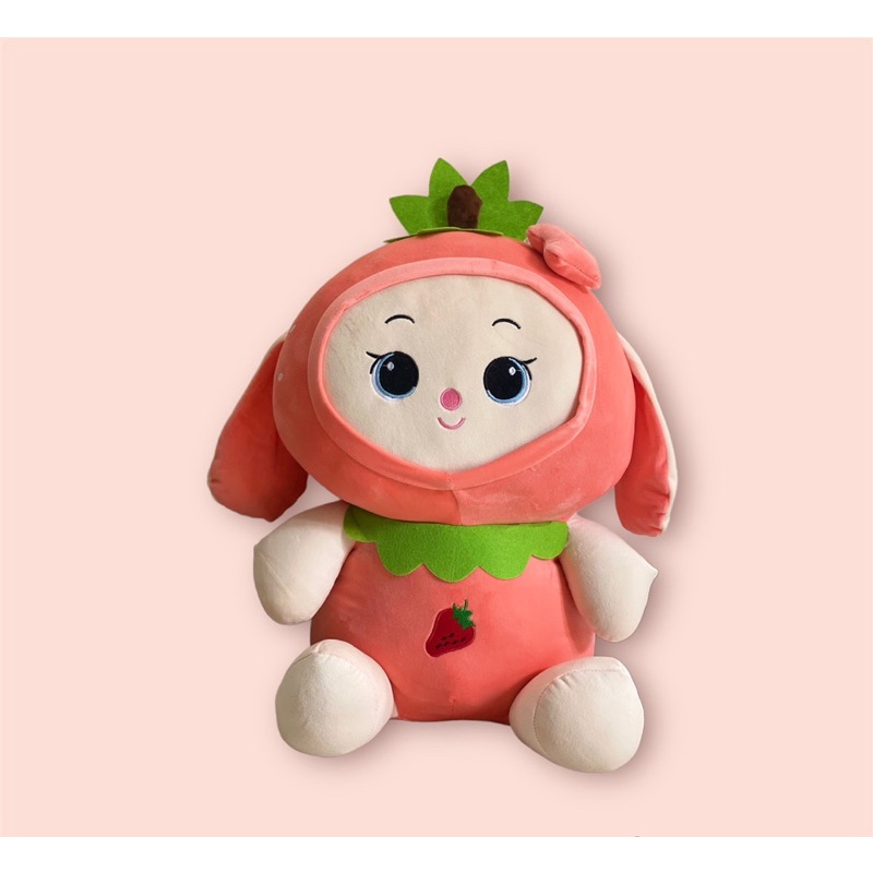Gấu bông thỏ cosplay hoa quả đáng yêu cực xinh (ảnh thật shop chụp)