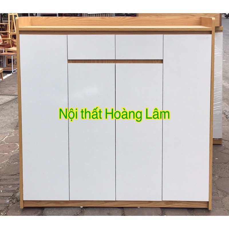 Tủ giầy gỗ công nghiệp cao 120cm