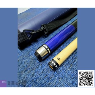 [SIÊU THỊ BIDA] Combo cơ Lỗ/Pool Custom V Xanh Dương [Cơ cho người Mới]