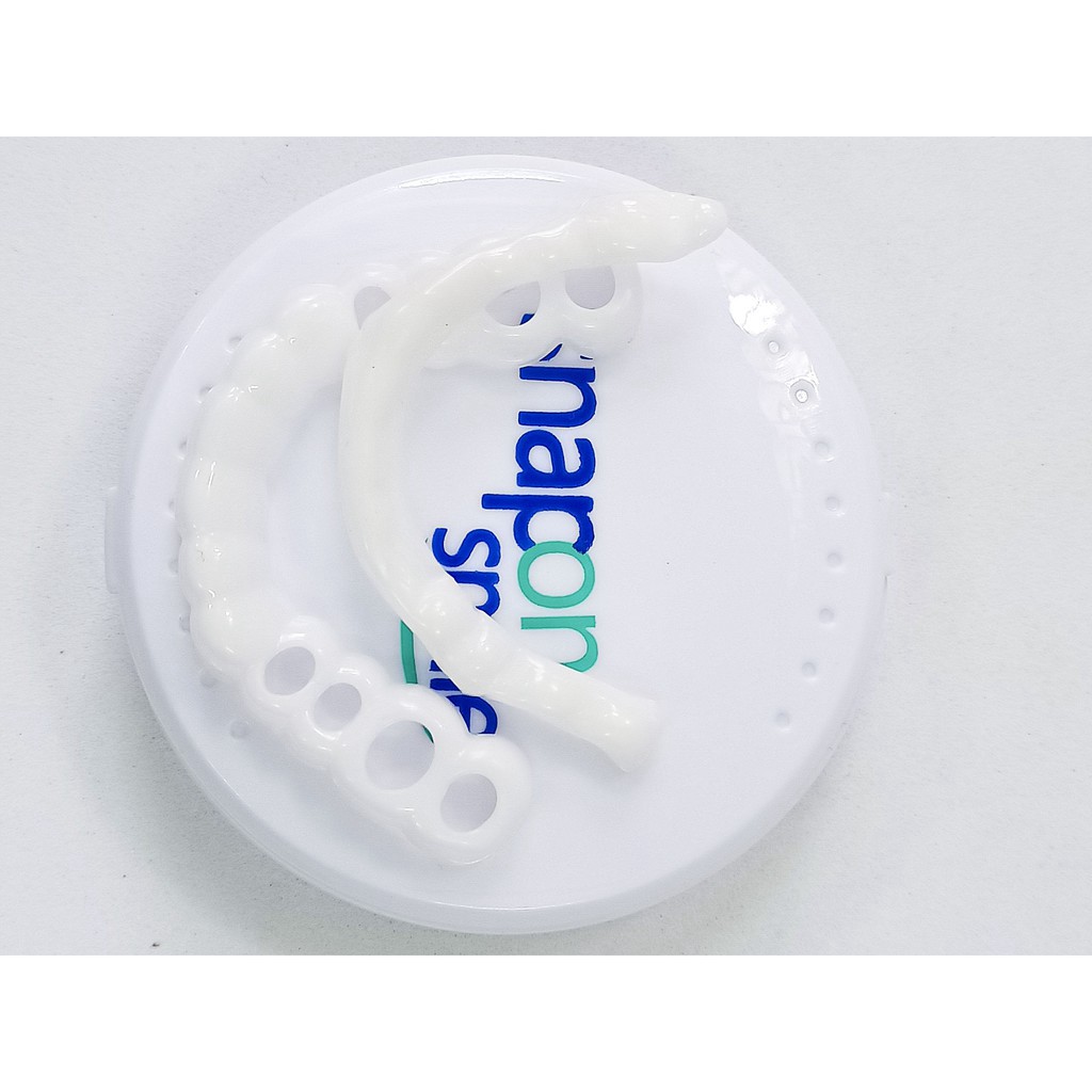 Set 2 hàm răng giả bằng silicon -Răng Giả Bằng Silicon Tự Nhiên Tiện Dụng