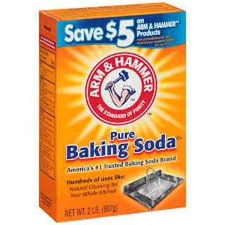 Bột Pure Baking Soda chuyên tẩy rửa của Arm & Hammer của Mỹ hộp 1814gr date 2024 (không dùng nấu ăn, làm đẹp)