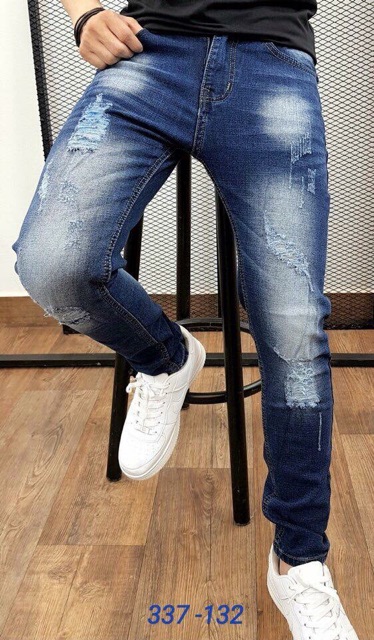Quần jeans nam thời trang wax 337-132