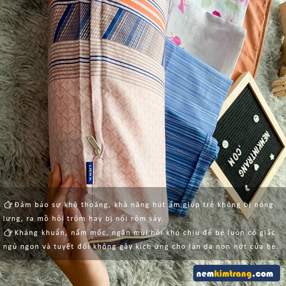 VỎ gối ôm cao su Liên Á - CHÔNG TRƯỢT, DỄ NGỦ