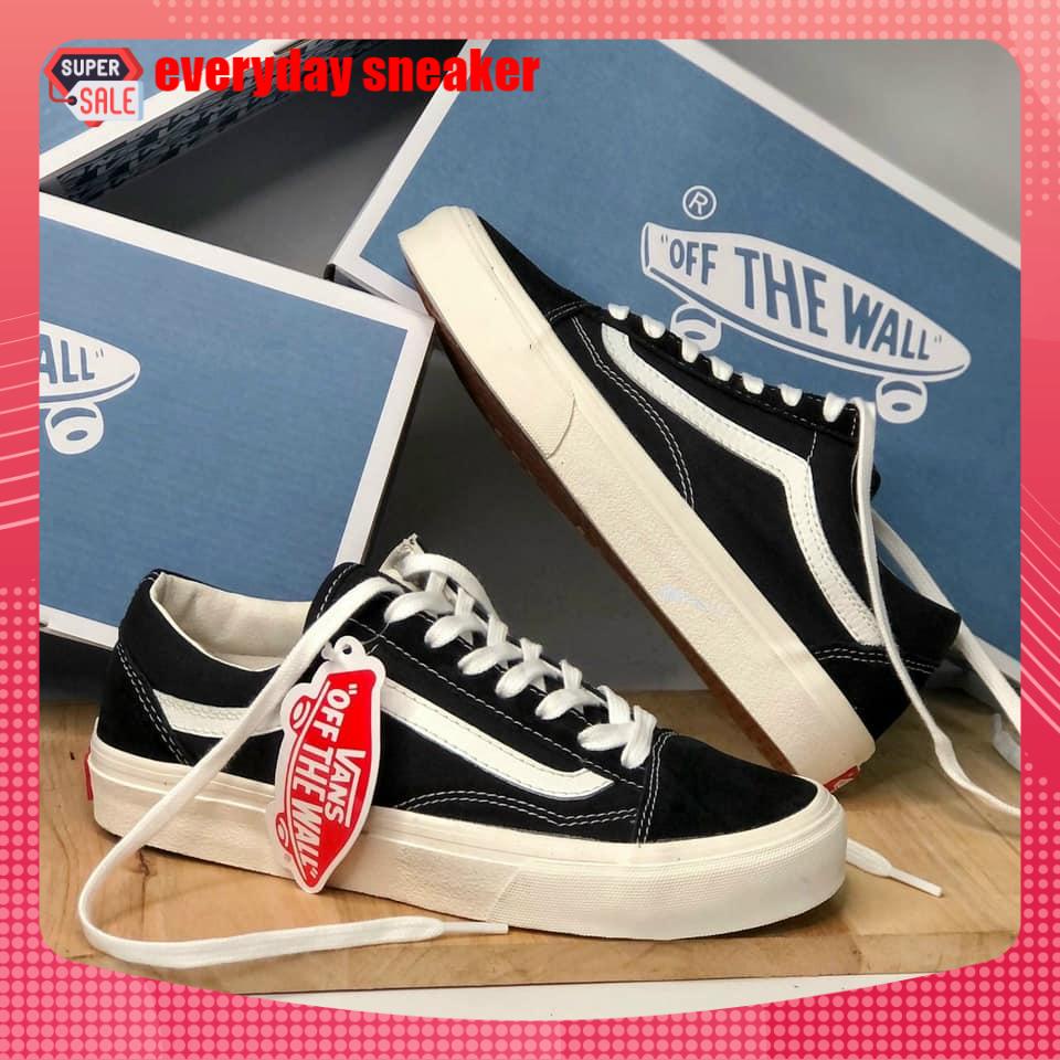 GIÀY VANS VAULT OLD SKOOL MÀU ĐEN ⚡Full box bill⚡ Giày thể thao nam nữ 2022, bản đẹp phối đồ chất