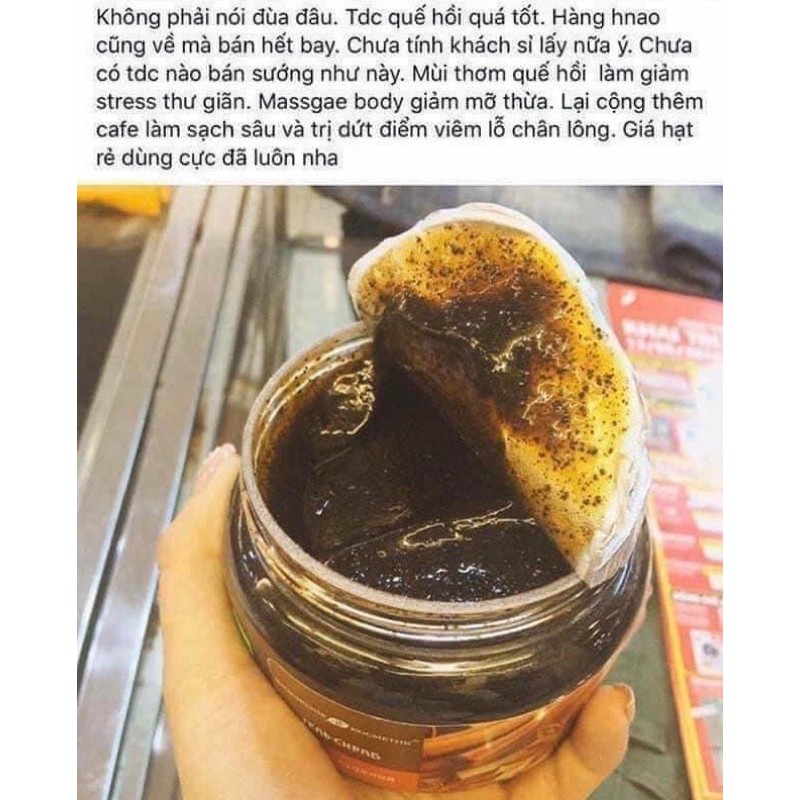 [Sẵn] Tẩy da chết quế hồi Nga (hũ to 380ml) | BigBuy360 - bigbuy360.vn