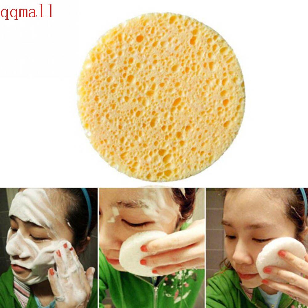 Bộ 5 Miếng Mút Trang Điểm Sợi Gỗ Tự Nhiên Màu Vàng