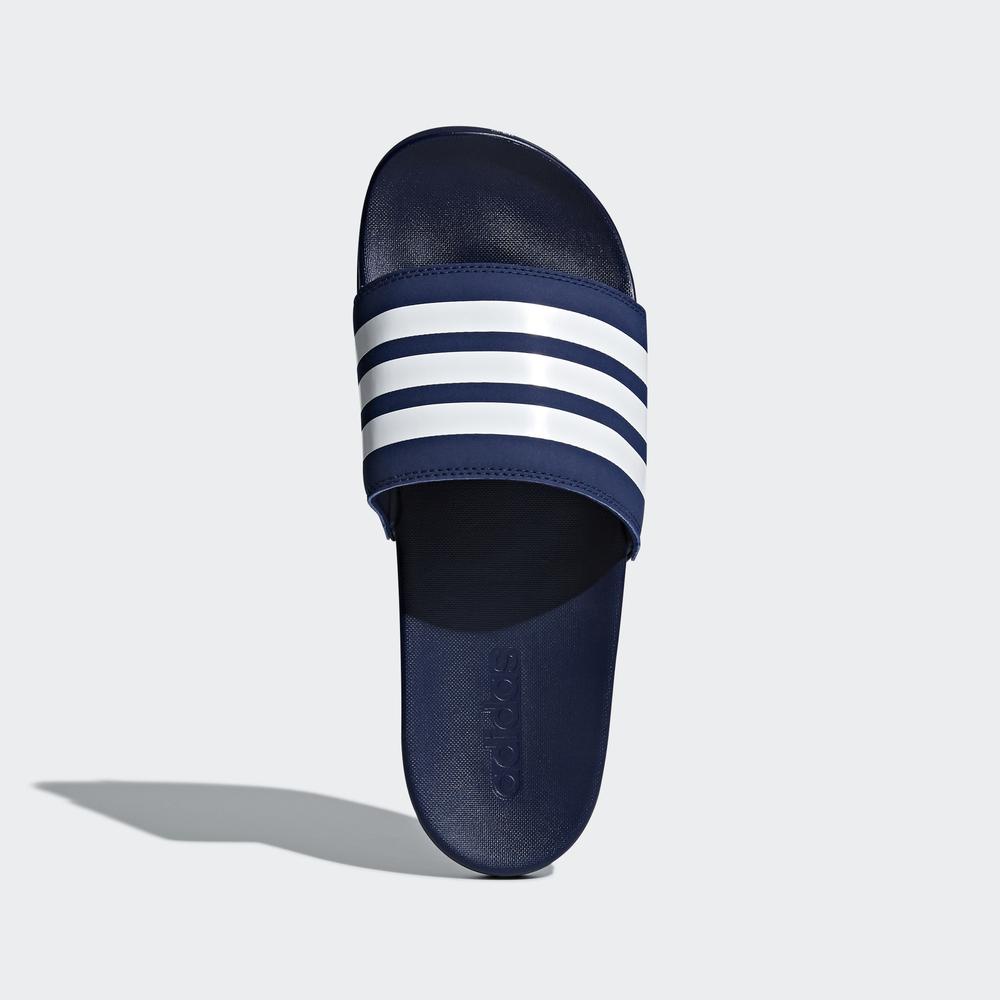 Dép adidas SWIM Nam Dép quai ngang Adilette Comfort Màu xanh dương B42114