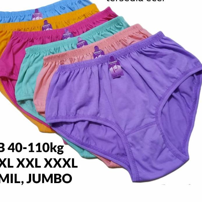 Bộ 6 / 12 Quần Lót Cotton Trơn Cho Bà Bầu Size M-XXL 11.11