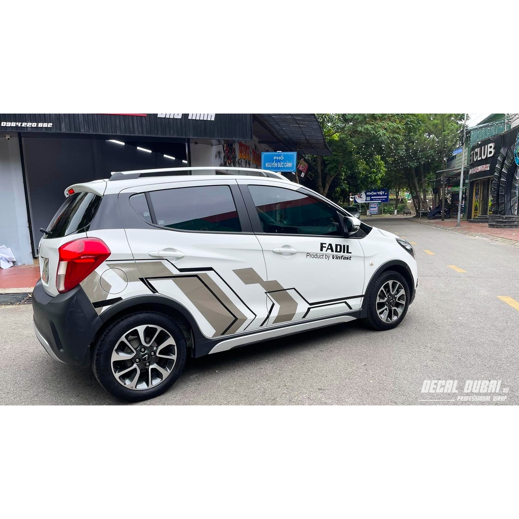 Decal xe Vinfast Fadil_Cá nhân hóa, trang trí làm đẹp xe