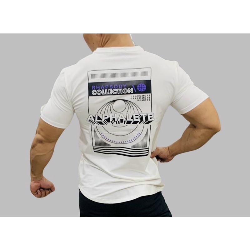 [sale sốc] áo gym nam ALPHALETE cự chất,áo thun nam cotton 100%