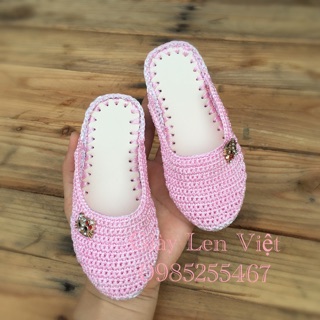 Phụ kiện móc giày len- bata và dép