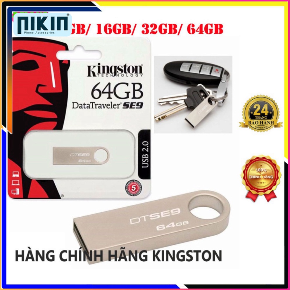 USB Kington 32GB / 16GB / 8GB / 64 GB- Bảo Hành 12 Tháng [ 1 Đổi 1]