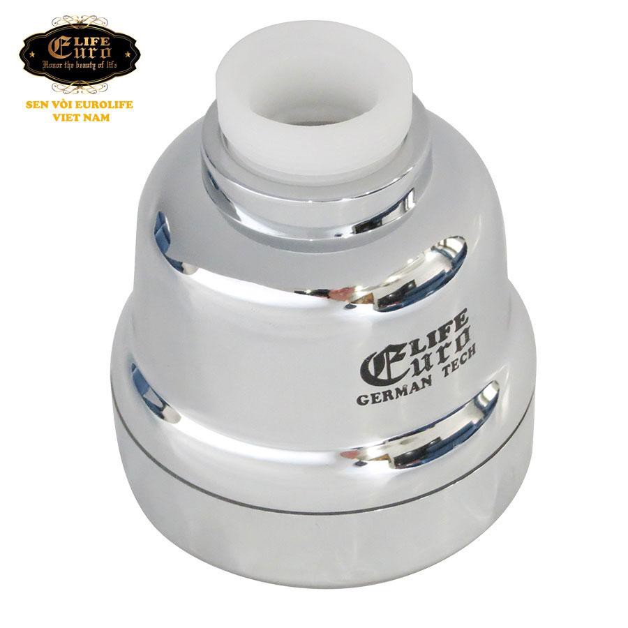 Đầu vòi tăng áp 3 chế độ chảy mạ Chrome  Eurolife EL-TA03