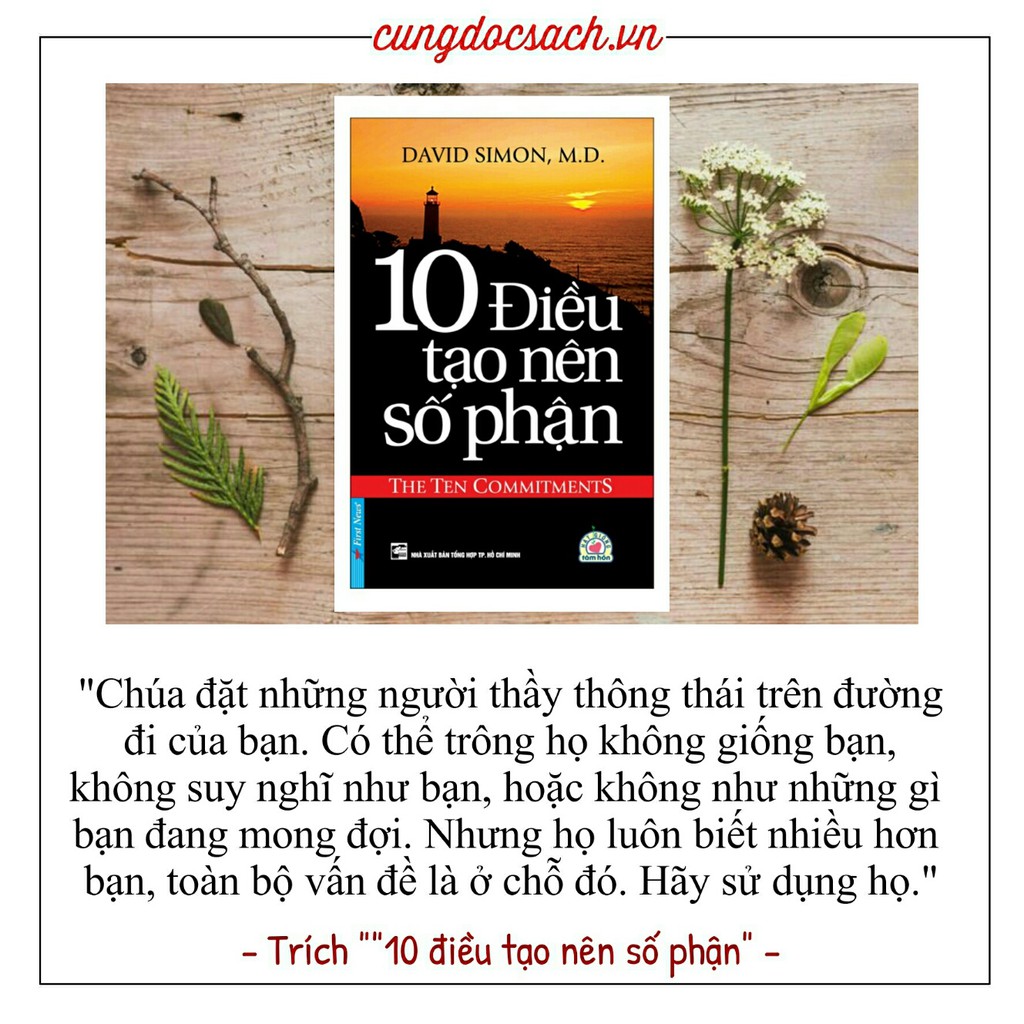 Sách - 10 Điều Tạo Nên Số Phận - First News