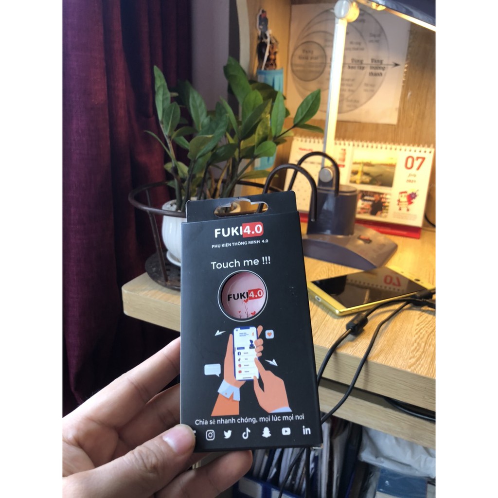 [Siêu Hot] Sticker thông minh FUKI 4.0, Thẻ cá nhân thông minh, danh thiếp kỹ thuật số - kết nối nhanh qua 1 lần chạm