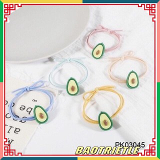 Cột tóc nhiều kiểu siêu xinh (màu ngẫu nhiên ) - baotrietle