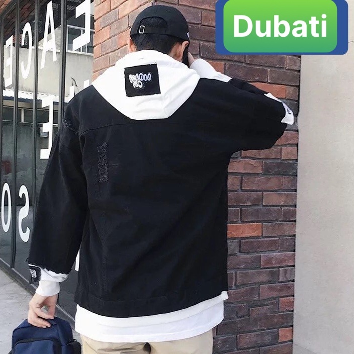 ÁO KHOÁC JEAN NAM NỮ CHẤT BÒ NÓN VẢI NỈ CAO CẤP PHONG CÁCH UNISEX NHẬT BẢN  - DUBATI FASHION