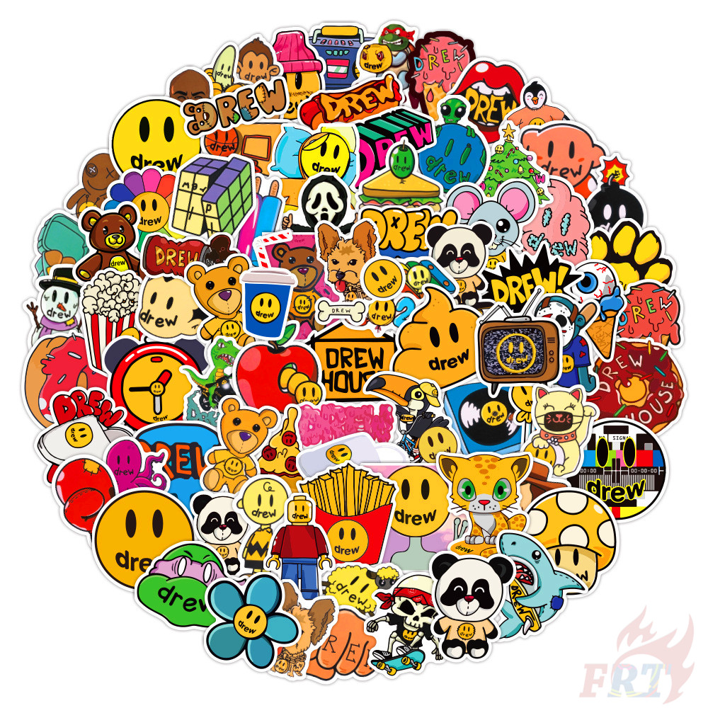 Bộ 100 Sticker Phong Cách Justin Bieber Chống Thấm Nước