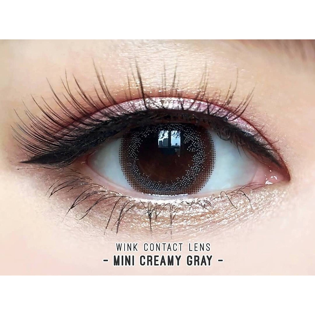 Lens xám Creamy Gray có độ cận (từ 1-6 độ)