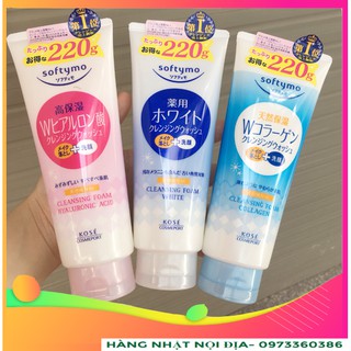 Sữa rửa mặt Kose Softymo 220g Nhật Bản