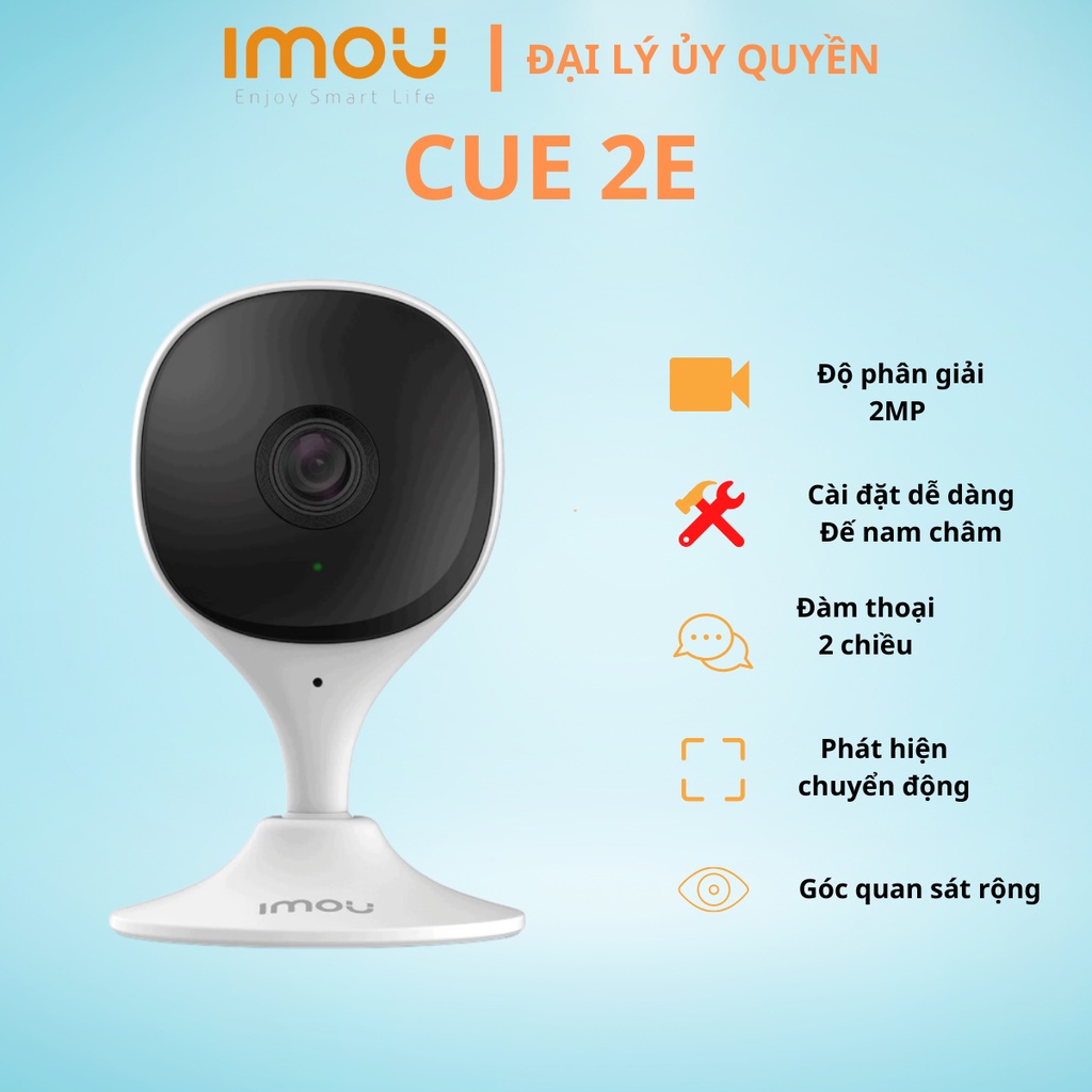 Camera WIFI trong nhà cố định góc rộng, đàm thoại 2 chiều IMOU C22SP hàng chính hãng