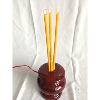 đèn điện để bàn thờ-lư nhang đèn cày