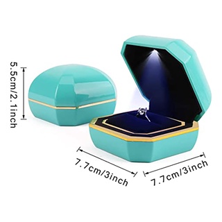 Hộp Đựng Nhẫn Đính Hôn Có Đèn Led