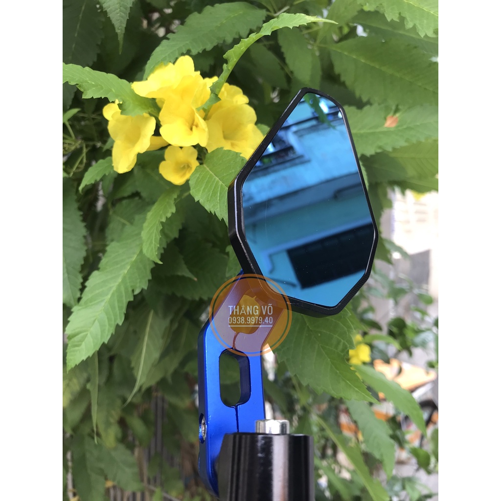 Kính CRG, Gương CRG chân 3D Nhôm CNC đủ màu kính chiếu hậu CRG tất cả xe máy