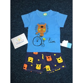 Bộ Cotton sư tử bé trai