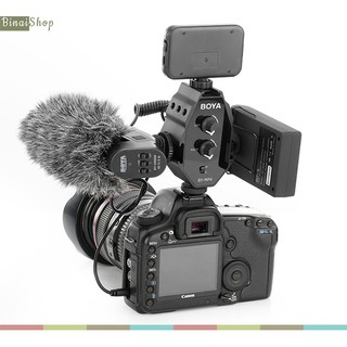 Bộ trộn micro stereo cho máy ảnh Boya BY-MP4