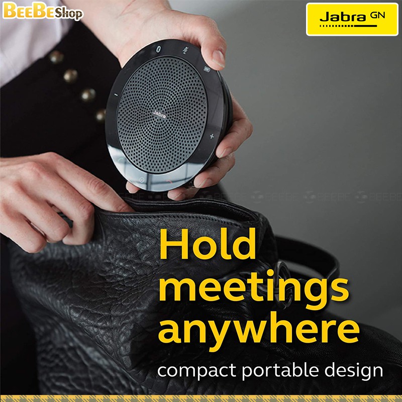 JABRA Speak 510 MS - Micro Họp Trực Tuyến Không Dây, Hỗ Trợ Bluetooth, Speakerphone [BẢO HÀNH 2 NĂM]