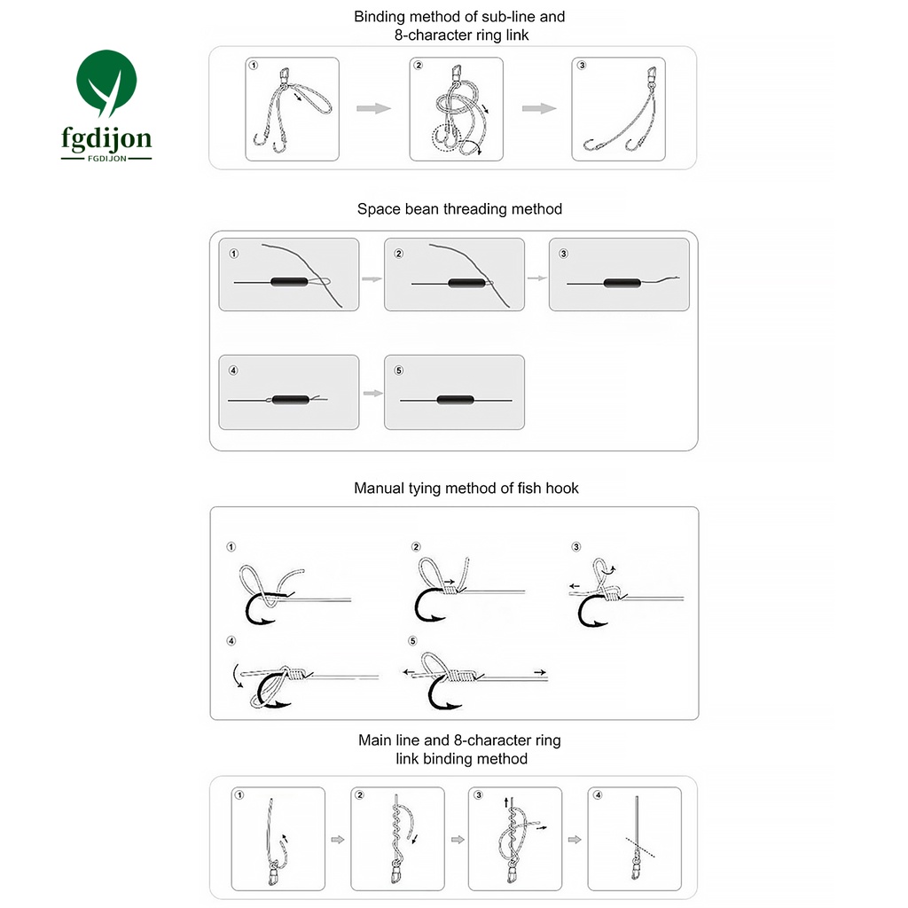 Set 50 Kẹp Câu Cá Bằng Thép Không Gỉ Cứng Chắc Chắn